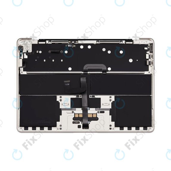 Top case con tastiera US e batteria per MacBook Air 13", A3113 (2024), Starlight, 661-40229, Genuine Apple