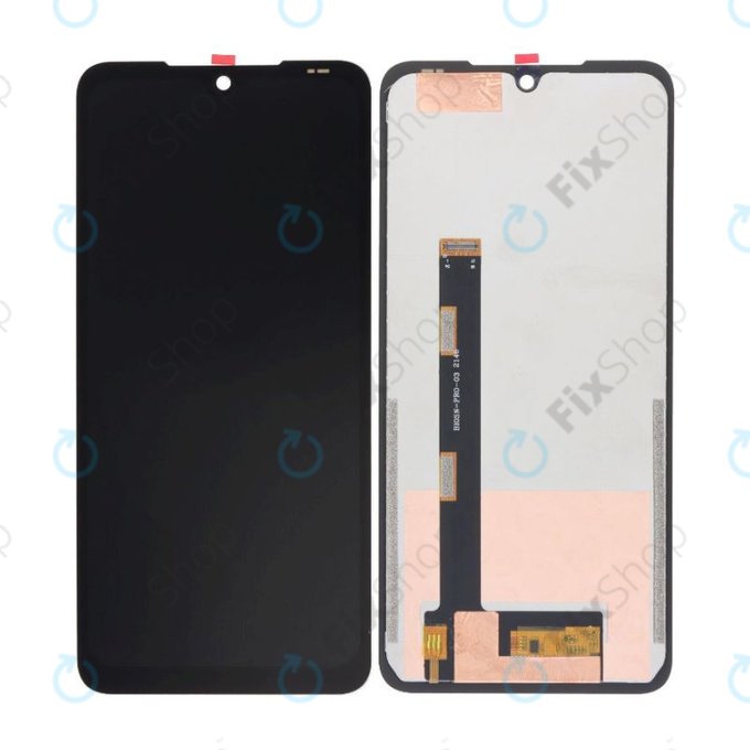 Schermo LCD per Umidigi Bison Pro, Vetro touch senza cornice