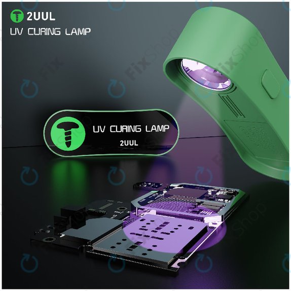 Mini lampada UV di polimerizzazione, 2UUL SC08