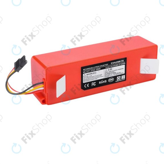 Batteria per Xiaomi RobGoldck S-seriess, T-seriess, Q-seriess, XJT-2P4S-6500, Li-Ion, 6800mAh, 14.4V