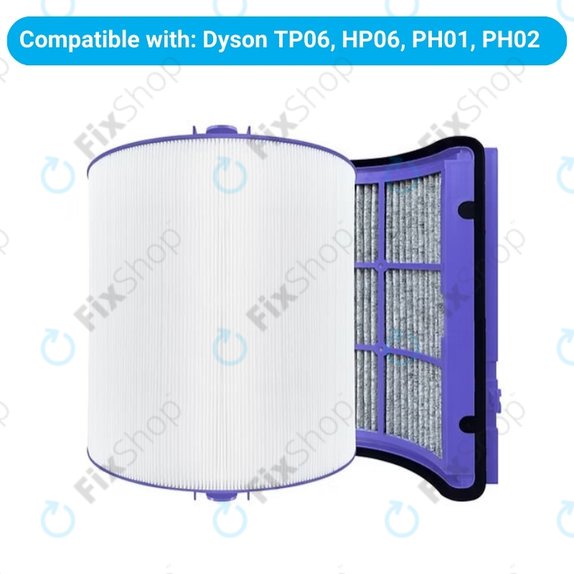 Filtro HEPA per Dyson Purifier-seriess, Purifier humidifier-seriess, Hot and Cool seriess 360° (Activated carbon)