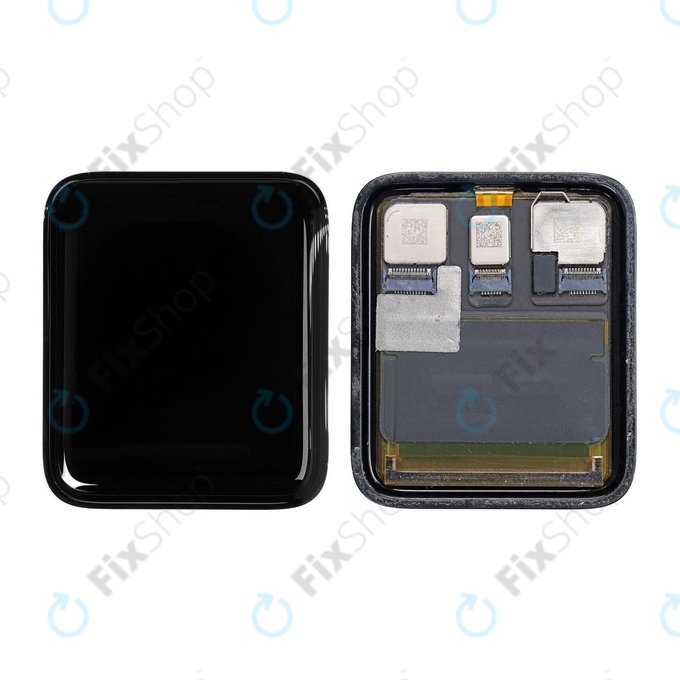Schermo LCD per Apple Watch 3 42mm, Vetro touch senza cornice, Refurbished PRO
