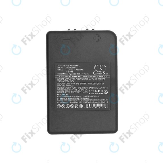 Batteria per Autec E16, Modular MJ, MK, MBM06MH, Ni-MH, 700mAh, 7.2V, HQ