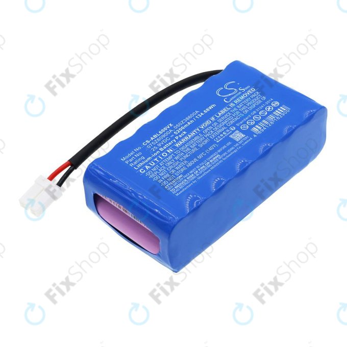 Batteria per Wiper i130S, Ambrogio Twenty Elite, 075Z60900A, Li-Ion, 5200mAh, 25.9V, HQ