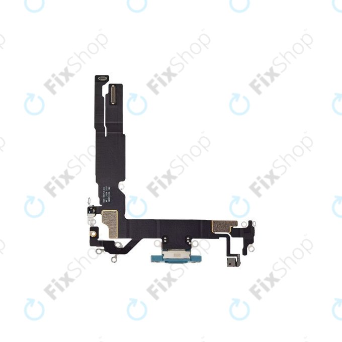 Connettore di ricarica con Cavo flex per iPhone 16, Teal