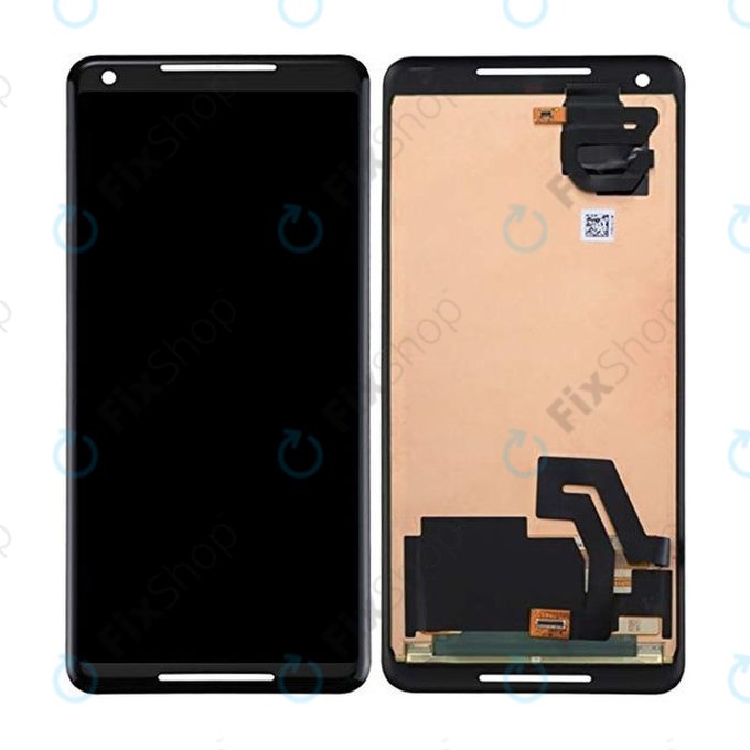 Schermo OLED per Google Pixel 2 XL G011C, Vetro touch senza cornice