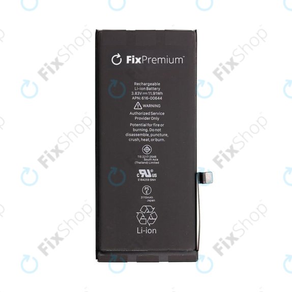 Batteria 10 pz. per iPhone 11, 3110mAh, FixPremium