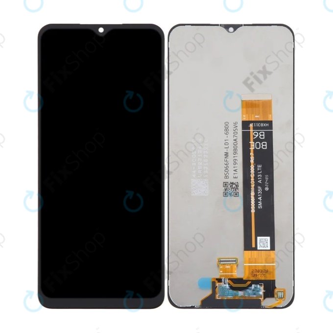Schermo per Samsung M13 M135F, Vetro touch senza cornice