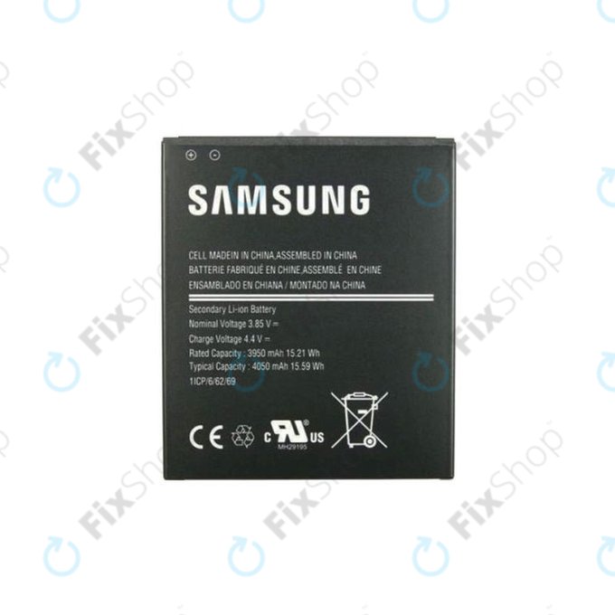 Batteria per Samsung Xcover Pro G715F, EB-BG715BBE, GH43-04993A, 4050mAh, Genuine Service Pack