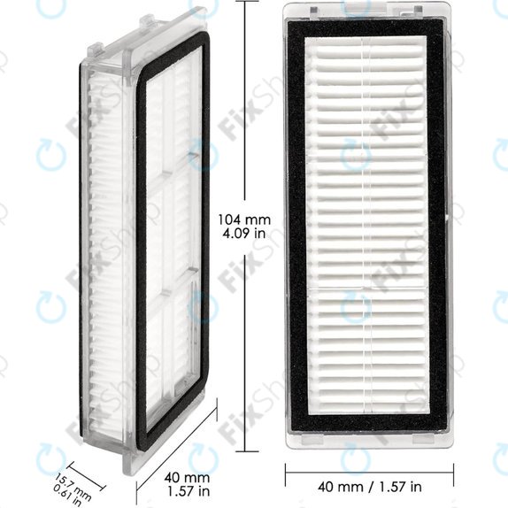 Filtro HEPA per Xiaomi Dreame L20 Ultra, X20 Pro, X20 Plus