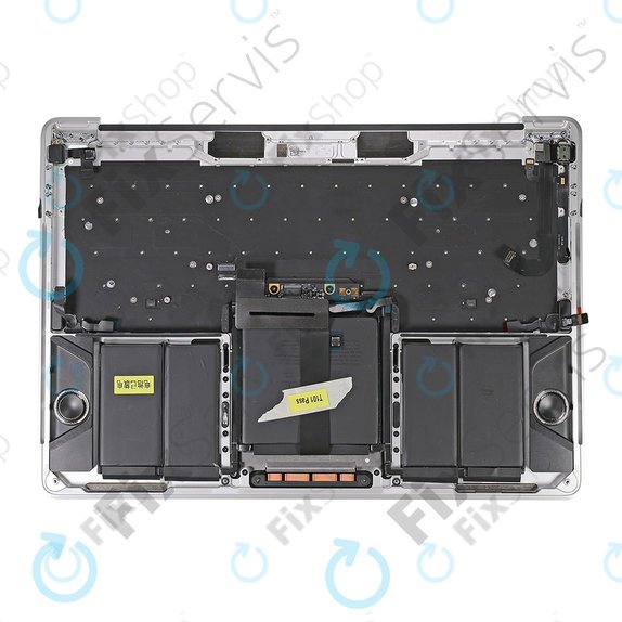 Top case con tastiera US, microfono, trackpad e altoparlanti per MacBook Pro 13" A1706 (Late 2016 - Mid 2017), Space Gray