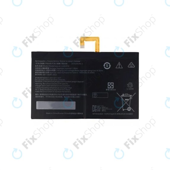 Batteria per Lenovo TAB 2 A10-70, TB2-X30, L14D2P31, 7000mAh