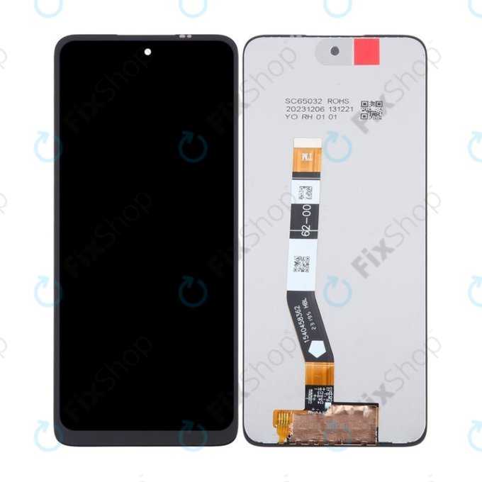 Schermo LCD per MotGoldla Moto G14, Vetro touch senza cornice