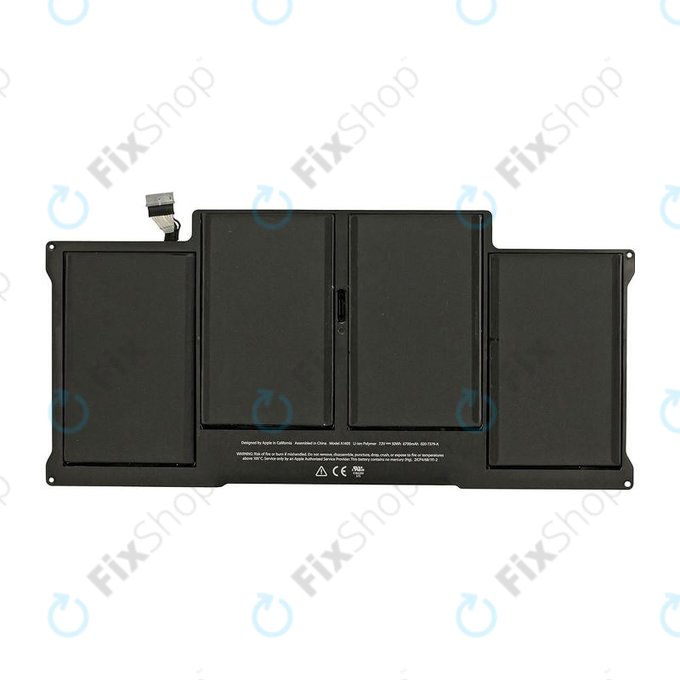 Batteria A1405 per MacBook Air 13" A1369, A1466 (Mid 2011 - Mid 2012), 7200mAh