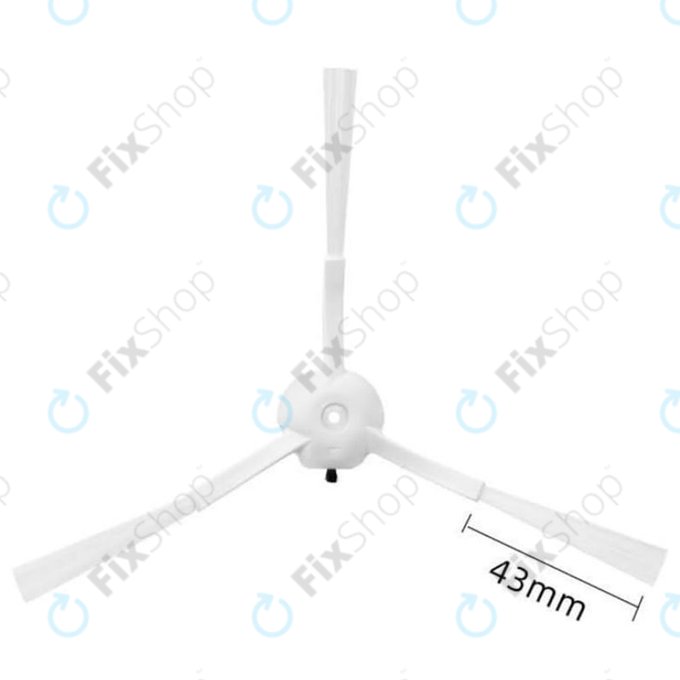 Spazzola laterale per Xiaomi Lydsto W2, White, 2 pz