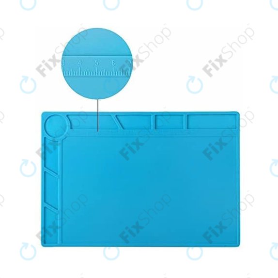 Tappetino in silicone antistatico ESD termoresistente 34 x 23cm