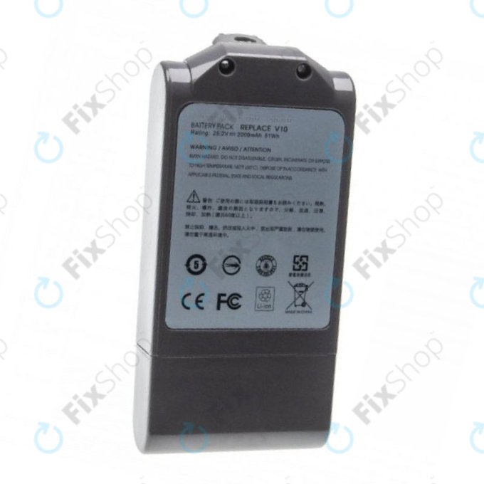 Batteria per Dyson V10, 969352-02, SV12, 206340, Li-Ion, 2000mAh, 25.2V