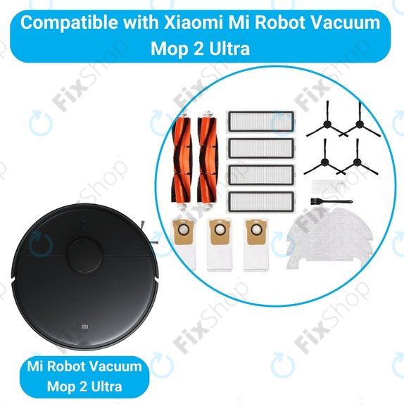 Set avanzato per Xiaomi Mi Robot Vacuum Mop 2 Ultra