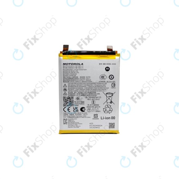 Batteria per Motorola Edge 50 Ultra, QV45, SB18D97987, 4500mAh, Genuine Service Pack