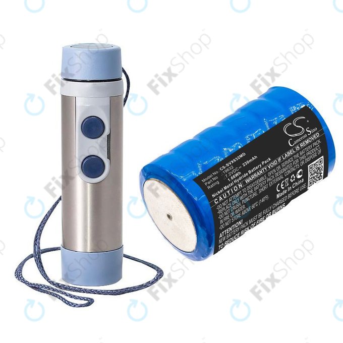 Batteria per Servox Digital XI Speech, Servox Speech, 19632, Ni-MH, 230mAh, 7.2V, HQ