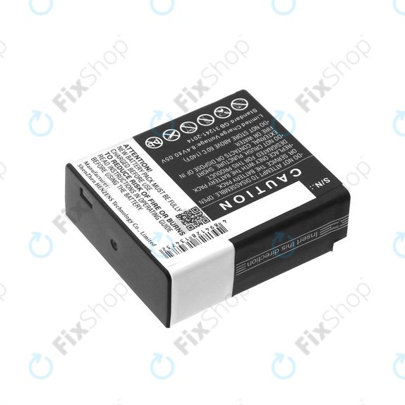 Batteria per Leica D-Lux Type 109, Panasonic Lumix DMC-GF3, GX7, LX100, DMW-BLG10, Li-Ion, 980mAh, 7.4V, HQ