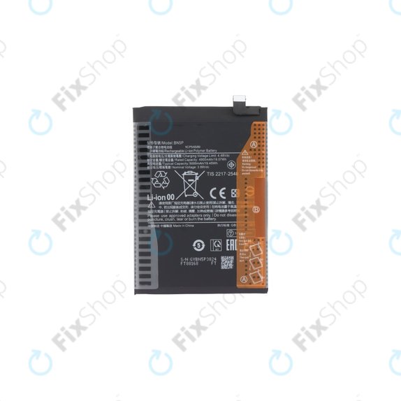 Batteria per Xiaomi Redmi Note 13 5G 2312DRAABC, BN5P, 5000mAh