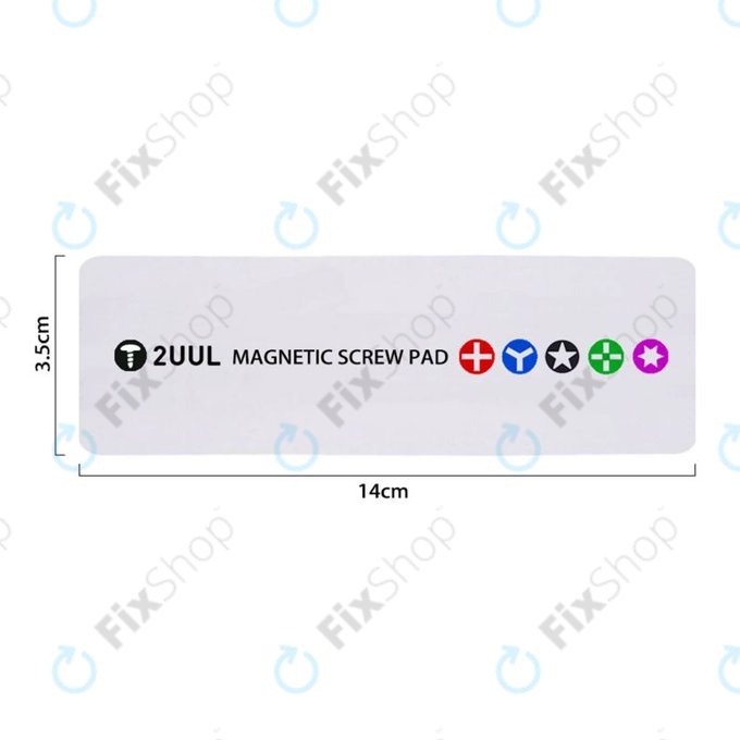 Tappetino magnetico per viti 140 x 35mm, 2UUL