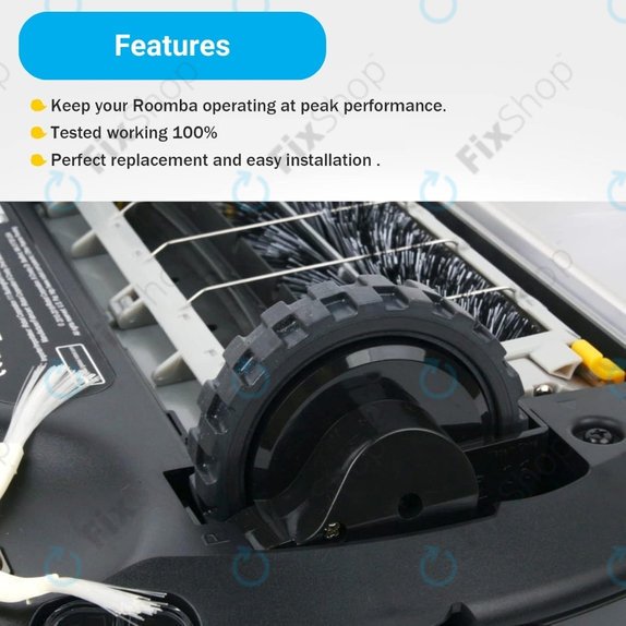 Ruota con motore (sinistra) per iRobot Roomba serie 500, 600, 700, 800, 900