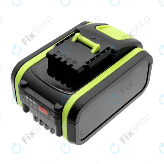 Batteria per Worx WX800.9 MAX, WX-JCR.9, WA3551.1, Li-Ion, 4950mAh, 20V, HQ