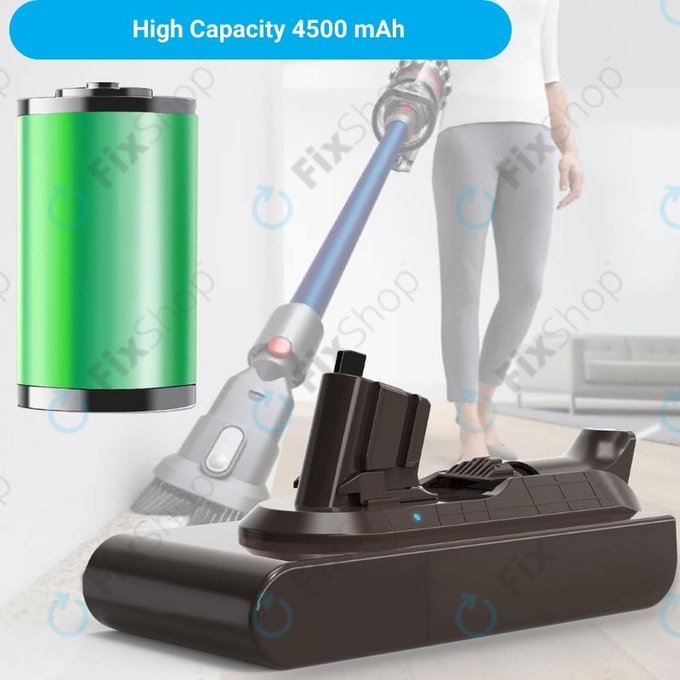 Batteria per Dyson V11, V15, SV15, SV18, 970938-01, Li-Ion, 4500mAh, 25.2V