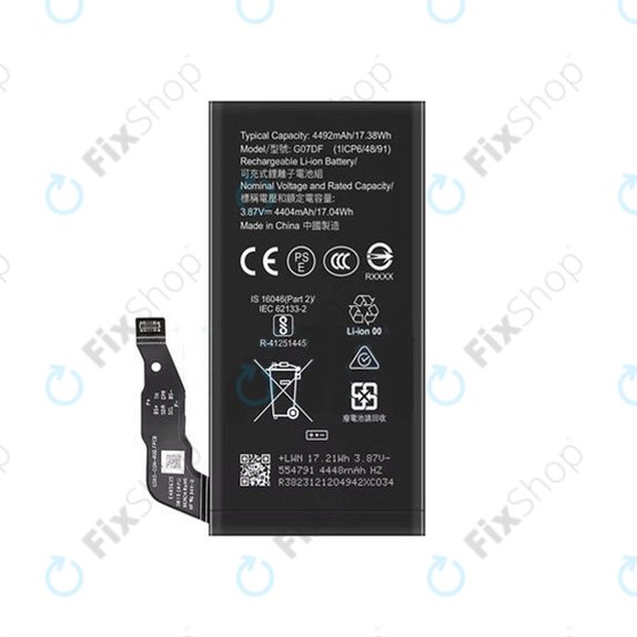 Batteria per Google Pixel 8a, GO7DF, 4492mAh