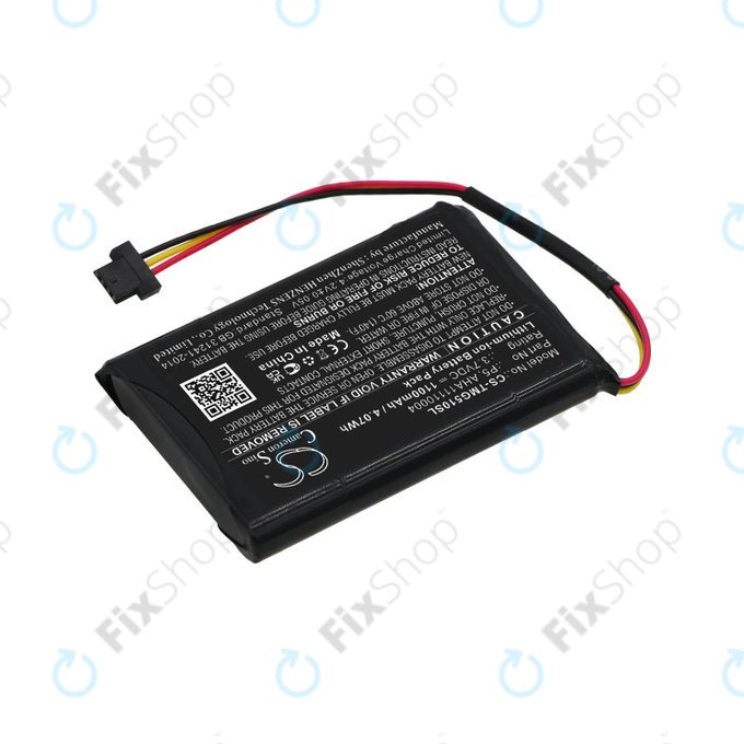 Batteria per TomTom Go 510, AHA11110004, Li-Ion, 1100mAh, 3.7V, HQ