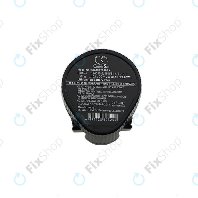 Batteria per Makita CC300, LC01, JV100, 194550-6, Li-Ion, 2500mAh, 10.8V, HQ