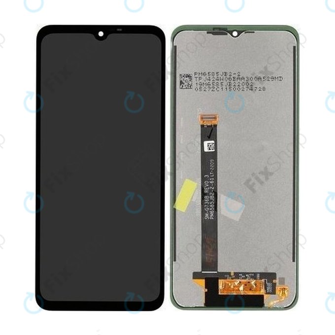 Schermo per Samsung Xcover 6 Pro G736B, Vetro touch senza cornice, GH82-29187A, GH82-29188A, Genuine Service Pack