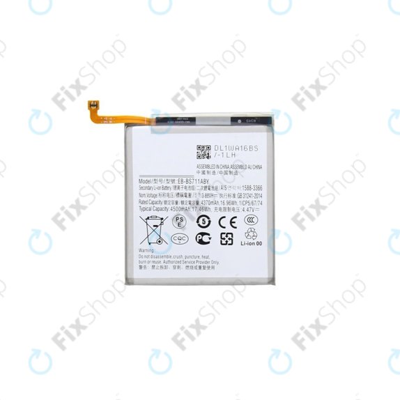 Batteria per Samsung S23 FE S711B, EB-BS711ABY, 4500mAh