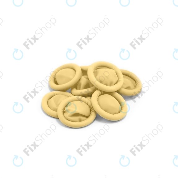 Ditali in lattice conduttivo ESD, Taglia M, 20pcs