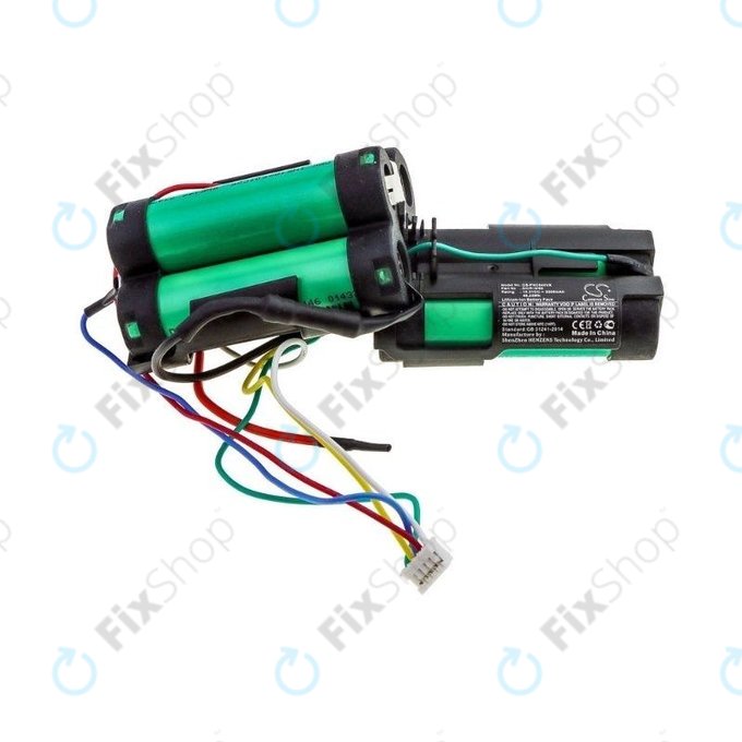 Batteria per Philips PowerPro Duo, PowerPro Aqua, 5ICR19 65, Li-Ion, 2500mAh, 18.5V, HQ