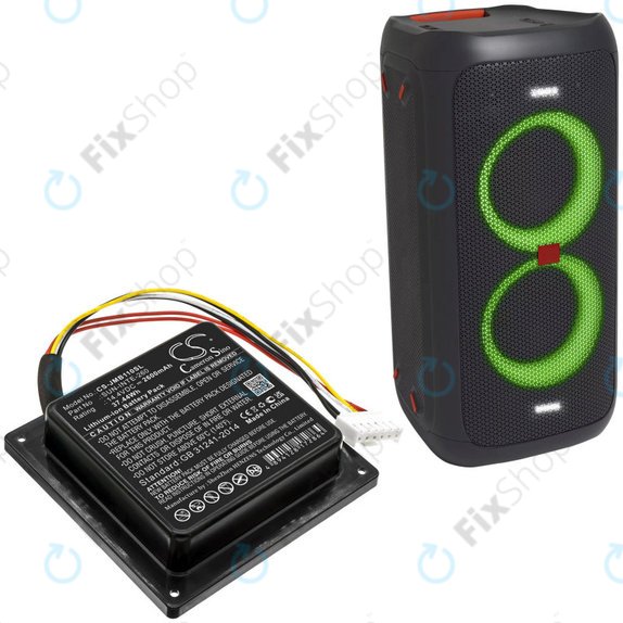 Batteria per JBL Party Box 100, SUN-INTE-260, Li-Ion, 2600mAh, 14.4V, HQ