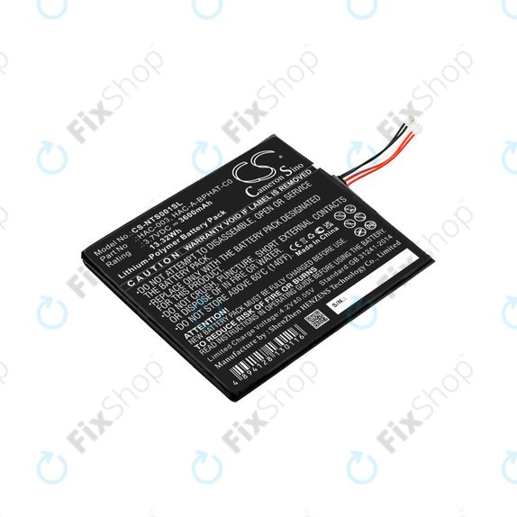 Batteria per Nintendo Switch, 3600mAh, Li-Pol, 3.7 V, HAC-003, HQ