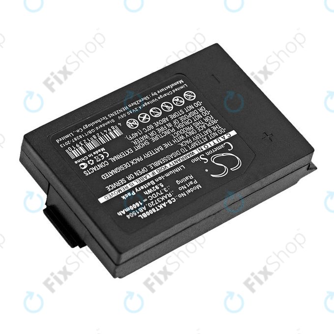 Batteria per Akerstroms Mercury 8B, Jupiter, Era 150J, RAK3720, Li-Ion, 1600mAh, 3.7V, HQ