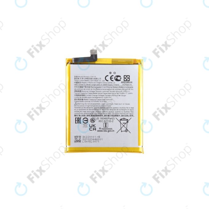 Batteria per Nokia X20 TA-1341, TA-1344, CN110, 4470mAh
