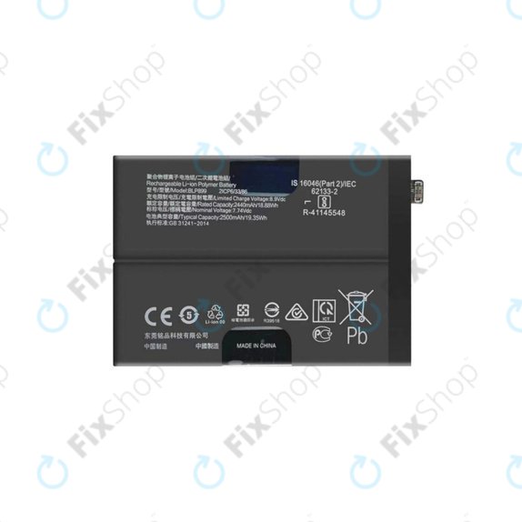Batteria per OnePlus 10 Pro NE2210 NE221, BLP899, 5000mAh