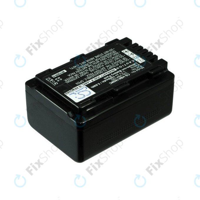 Batteria per Panasonic HDC, HC a SDR, VW-VBK180, Li-Ion, 1500mAh, 3.7V, HQ