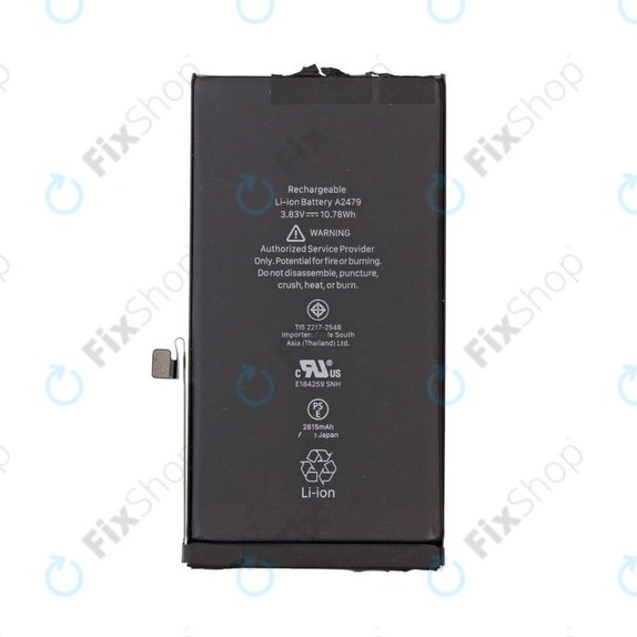 Batteria per iPhone 12, 12 Pro, 2815mAh