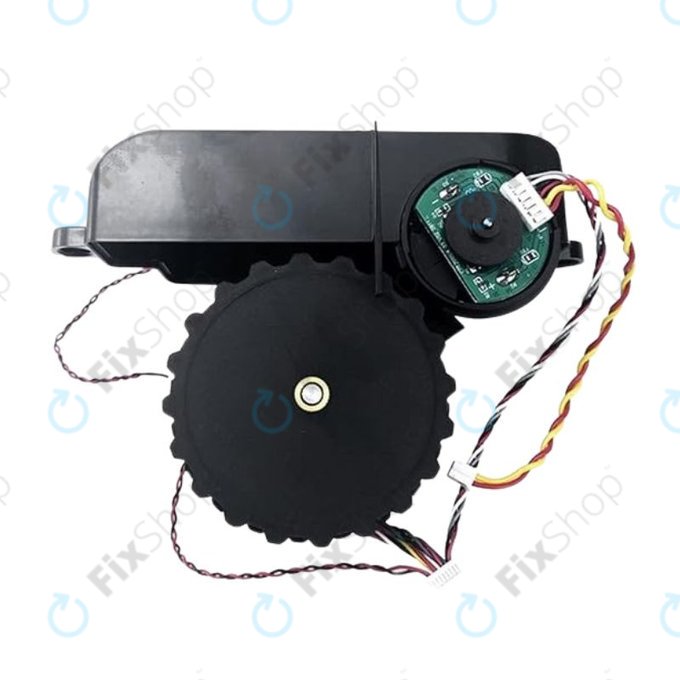 Ruota con motore (sinistra) per Xiaomi Mi Robot Vacuum Mop Pro (P), Viomi V2 Pro, V3, Black