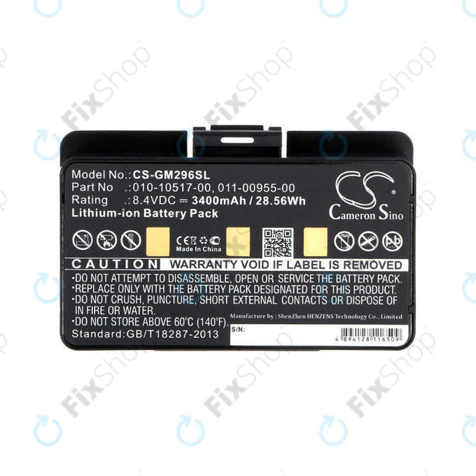 Batteria per Garmin GPSMAP, 010-10517-00, Li-Ion, 3400mAh, 8.4V, HQ