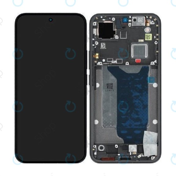 Schermo per Xiaomi 15T Pro 5G, Black, Vetro touch con cornice, 5600040O12U00, Genuine Service Pack