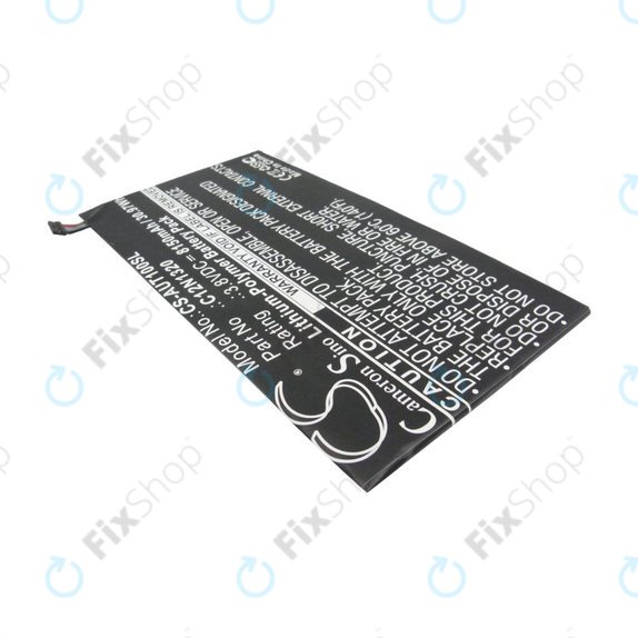 Batteria per Asus Transformer Book T100, C12N1320, Li-Pol, 3.8V, 8150mAh, HQ