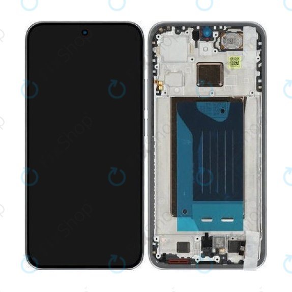 Schermo per Xiaomi 15T, Gray, Vetro touch con cornice, 5600020O12A00, Genuine Service Pack