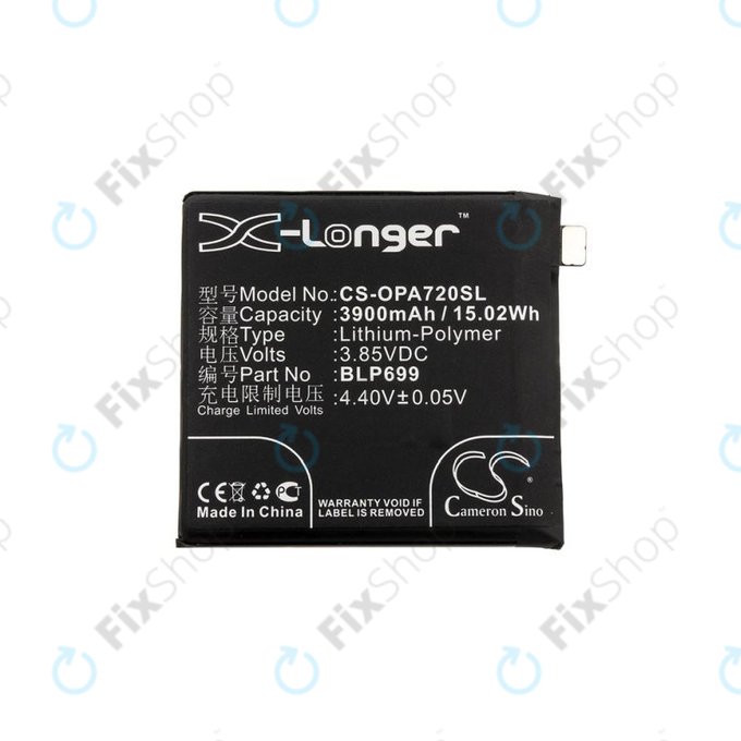 Batteria per OnePlus 7 Pro, BLP699, 3900mAh, HQ